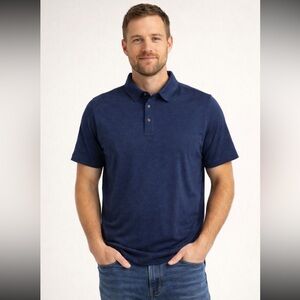 UNTUCKit Men's Blue Polo Shirt Size Small